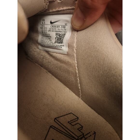 Nike Wmns Air Force 1 Pixel Particle‎ Beige CK6649 200 Women's 6.5 Sneakers - Picture 10 of 10